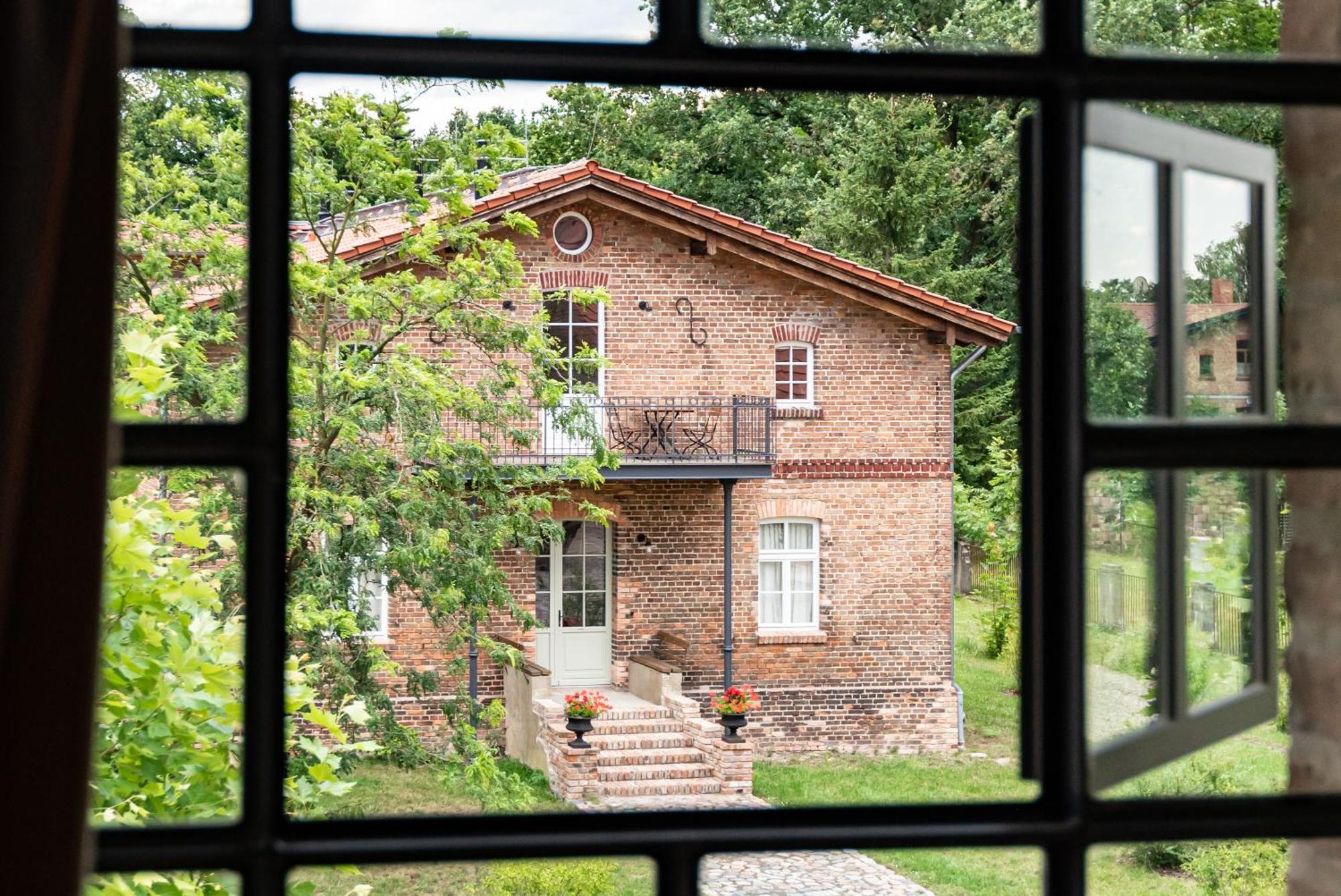 Ferienwohnung Storchenhof Blumenow Exterior foto