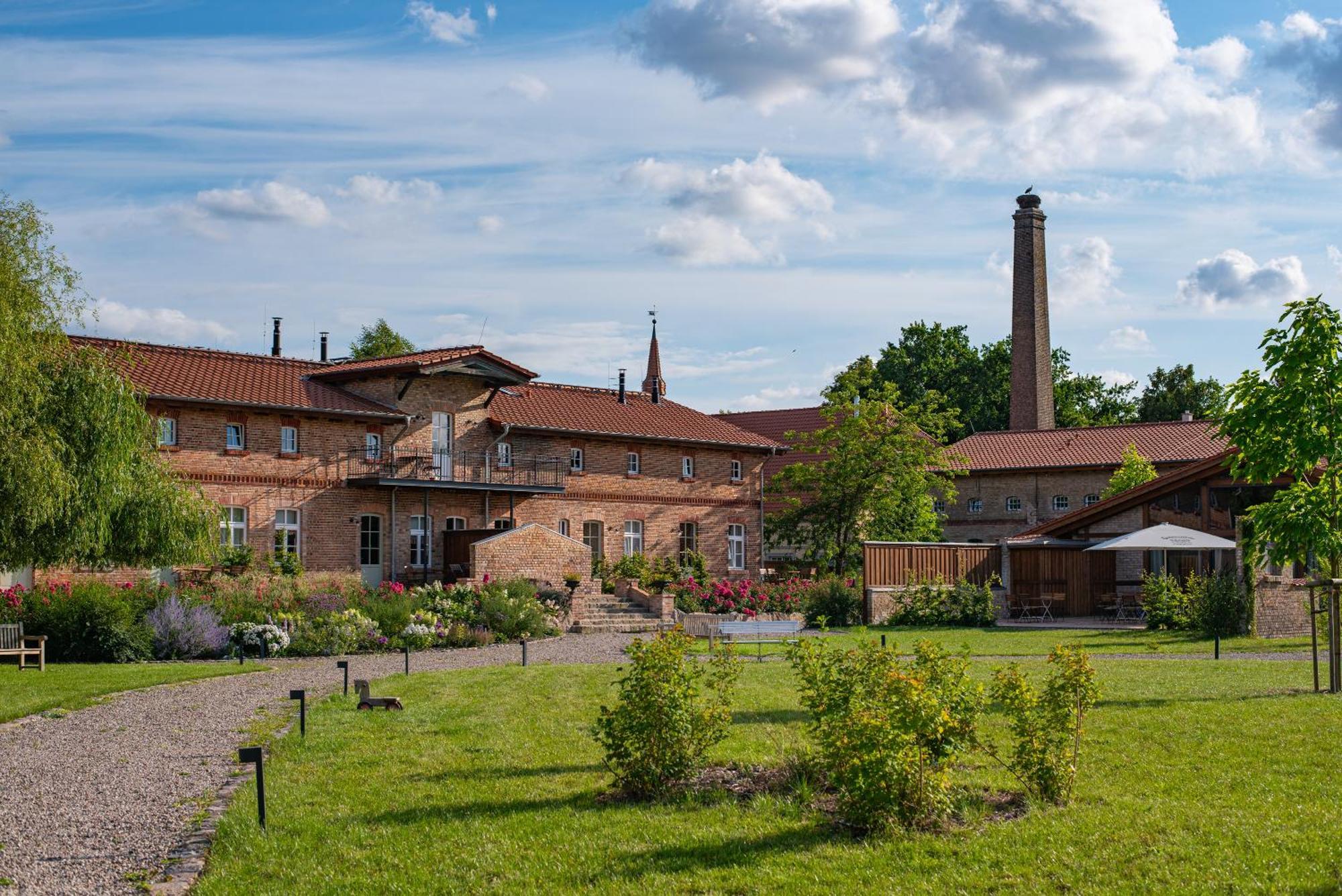 Ferienwohnung Storchenhof Blumenow Exterior foto