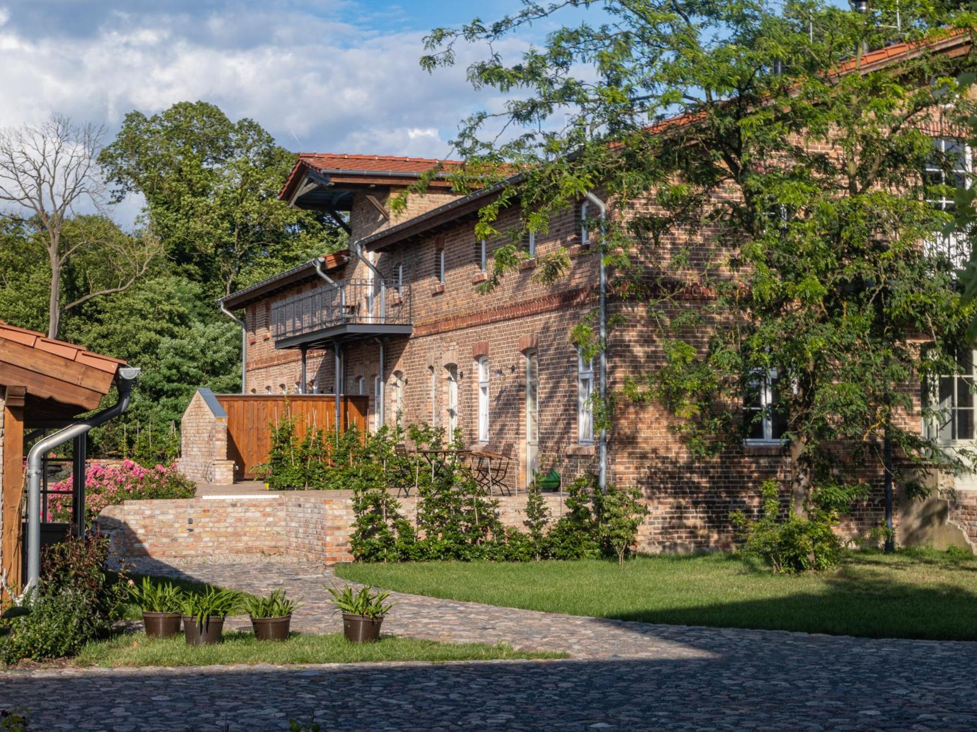 Ferienwohnung Storchenhof Blumenow Exterior foto